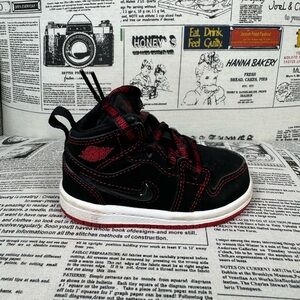 Nike Air Jordan 1 Mid Fearless Toddler Size 5C CU6619-062 With Box